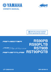 Yamaha RS90PLTB Owner's Manual