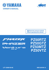 Yamaha PZ50RTZ Owner's Manual