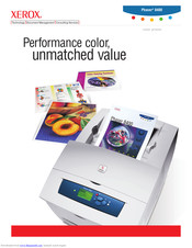 Xerox Phaser 8400DX Brochure & Specs