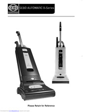 Sebo Automatic X-series Owner's Manual
