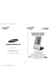 Samsung Healthy Living BSP-4007 Owner's Manual