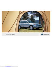 Subaru 2008 OUTBACK Brochure & Specs