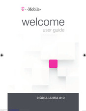 Nokia T-Mobile LUMIA 810 User Manual