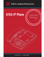 8x8 Inc 6755i User Manual