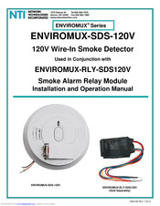 Network Technologies ENVIROMUX-RLY-SDS120V Installation And Operation Manual