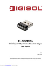 Digisol DG-WN3150Nu User Manual