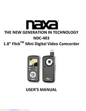 Naxa Flick NDC-403 User Manual