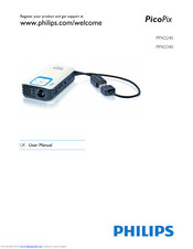Philips PicoPix PPX2240 User Manual