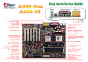 AOpen AX4B U2 Easy Installation Manual
