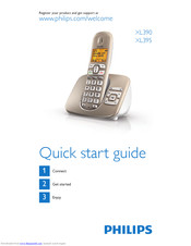 Philips XL395 Quick Start Manual