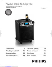 Philips AZP6/12 User Manual