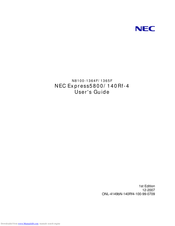 NEC N8100-1364F/1365F User Manual