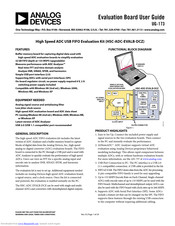 Analog Devices HSC-ADC-EVALB-DCZ User Manual