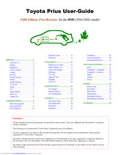 Toyota HSD User Manual