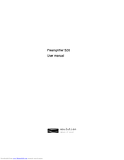 Soulution 520 User Manual