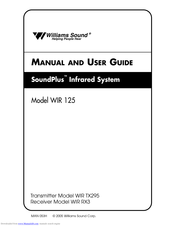 Williams Sound WIR 125 Manual And User Manual