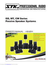 ZTK Professional Audio GD series Owner's Manual