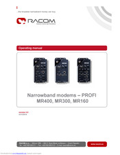 RACOM PROFI MR400 Operating Manual