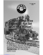 Lionel Copper Range MineReady-to-Run Set Owner's Manual