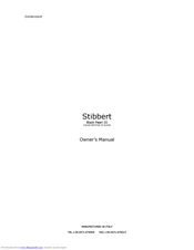 Goldenote Stibbert Black Pearl III Owner's Manual