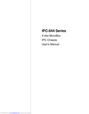 Advantech IPC-644 Series User Manual