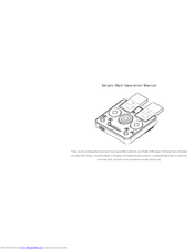 Sergio iSpin Operation Manual