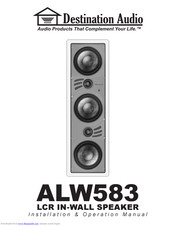 Destination Audio ALW583 Installation & Operation Manual