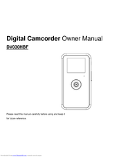 Xiangde Electronic Technologies DV030HBF Owner's Manual