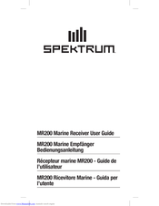 Spectrum MR200 User Manual