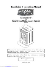 St. Croix Element-MF Installation & Operation Manual