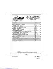 Audiovox Pursuit PRO9644i Owner's Manual