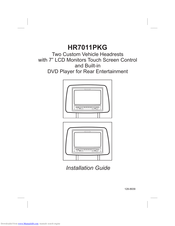 Audiovox HR7011PKG Installation Manual