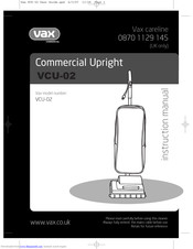 Vax VCU-02 Instruction Manual