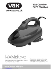 Vax V-039 Series Instruction Manual