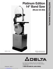 Delta Platinum Edition 28-263 Instruction Manual