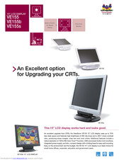 Viewsonic VE155S Specifications