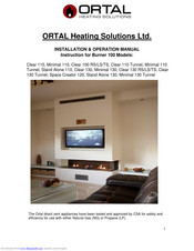 ORTAL Minimal 110 Installation & Operation Manual
