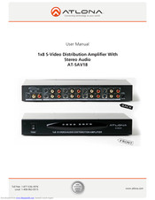 Atlona AT-SAV18 User Manual