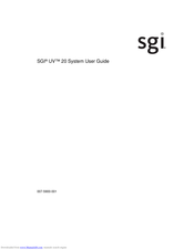 Silicon Graphics UV 20 System User's Manual