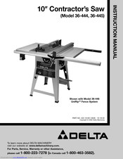 Delta 36-445 Instruction Manual