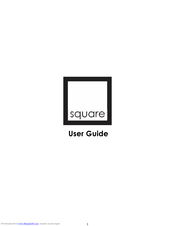 Wilson Benesch Square One User Manual