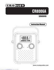 Crosley Songbird CR8006A Instruction Manual