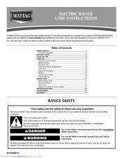 Maytag YMER8772WW1 User Instructions