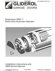 Gliderol Glidermatic GRD Installation Instructions And Owner's Manual