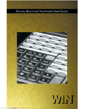 Win Digital Multiline Telephone User Manual