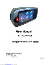 Audiovox ADV800XM User Manual
