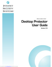 Internet Security Systems RealSecure Desktop Protector 3.5 User Manual