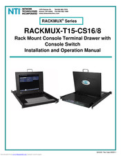 NTI RACKMUX-T15-CS16/8 Installation And Operation Maintenance