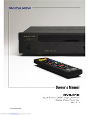 Digital View DVR-810 Owner's Manual