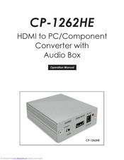 Cypress CP-1262HE Operation Manual